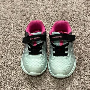 Girls blue and pink sneakers size 10